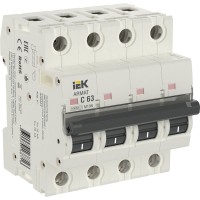 M10N 4P C 63А 10кА ARMAT (AR-M10N-4-C063). Автоматический выключатель. IEK