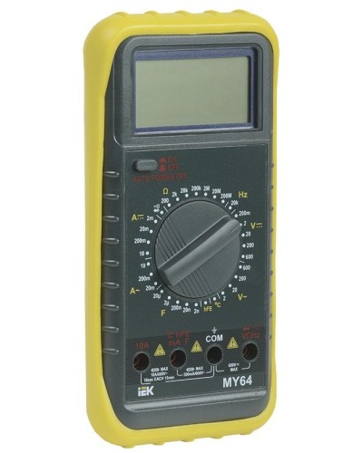 Мультиметр цифровой Professional MY64 (TMD-5S-064). Мультиметр цифровой. IEK в Петропавловске-Камчатском