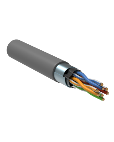 GENERICA F/UTP кат.5E 24AWG 4 пары LSZH серый (BC1-C5E04-321-305-R-G). Кабель «витая пара» (LAN) для структурированных систем связи. IEK в Петропавловске-Камчатском