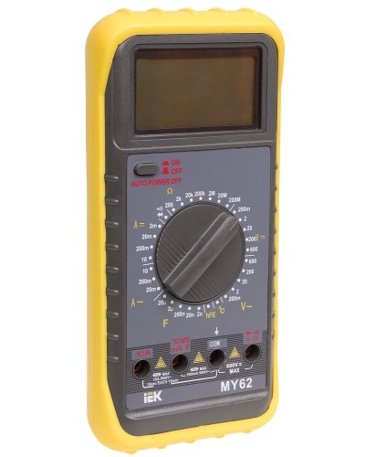 Мультиметр цифровой Professional MY62 (TMD-5S-062). Мультиметр цифровой. IEK в Петропавловске-Камчатском