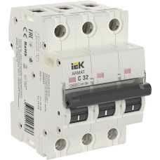 M10N 3P C 32А 10кА ARMAT (AR-M10N-3-C032). Автоматический выключатель. IEK