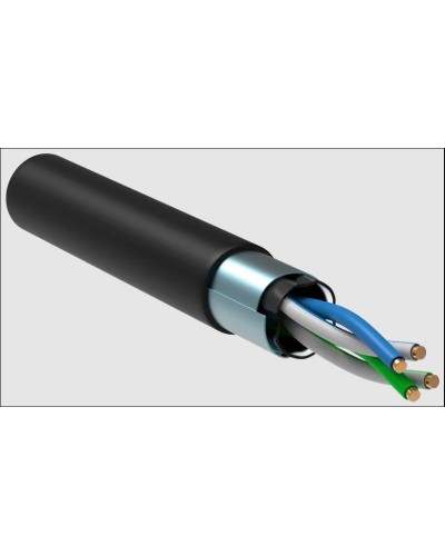 GENERICA U/UTP 5E 24AWG 2PR LDPE черный (BC3-C5E02-139-305-R-G). Кабель «витая пара» (LAN) для структурированных систем связи. IEK в Петропавловске-Камчатском