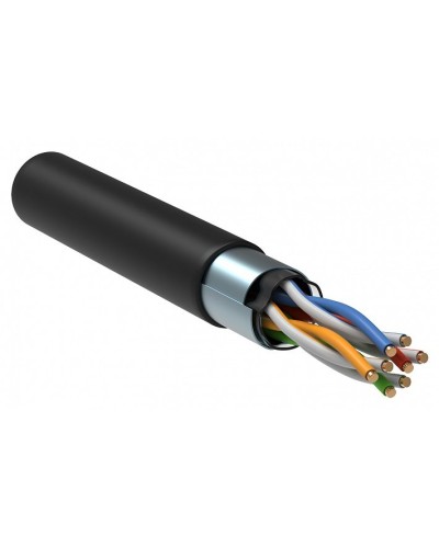 GENERICA F/UTP кат.5E 24AWG 4 пары LDPE черный (BC3-C5E04-339-305-R-G). Кабель «витая пара» (LAN) для структурированных систем связи. IEK в Петропавловске-Камчатском