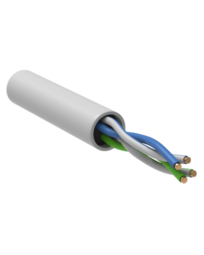 GENERICA U/UTP кат. 5E 24AWG 2 пары LSZH INDOOR белый (BC1-C5E02-128-305-G). Кабель «витая пара» (LAN) для структурированных систем связи. IEK в Петропавловске-Камчатском