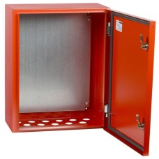 ЩМП-1-0 У2 IP54, 395х310х220 RAL 3020 (IND-YKM40-01-54). Шкаф металлический с монтажной платой. IEK