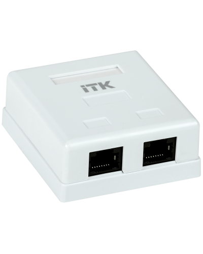 CS2-1C5EF-22. Настенная розетка RJ45. ITK в Петропавловске-Камчатском