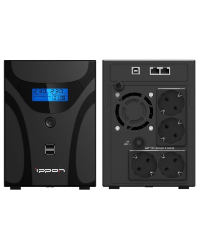 Ippon Smart Power Pro II 2200 Euro (1029746). Источник бесперебойного питания. Ippon в Петропавловске-Камчатском
