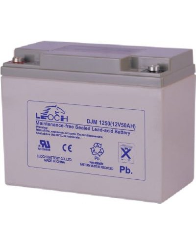 LEOCH DJM 1250. Аккумулятор герметичный свинцово-кислотный. LEOCH в Петропавловске-Камчатском