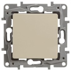 Выключатель 10AX-250В ETIKA, слоновая кость (672301). Выключатель. LegranD