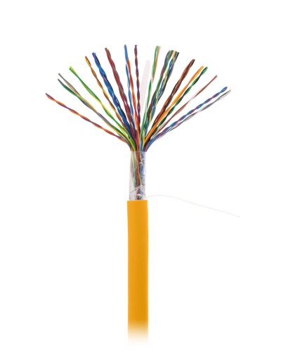 U/UTP 25pair, Cat5, In, LSZH (EC-UU025-5-LSZH-OR-3). Кабель «витая пара» (LAN) для структурированных систем связи. NETLAN в Петропавловске-Камчатском