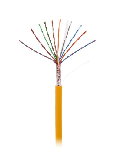 U/UTP 10pair, Cat5, In, LSZH (EC-UU010-5-LSZH-OR-3). Кабель «витая пара» (LAN) для структурированных систем связи. NETLAN в Петропавловске-Камчатском