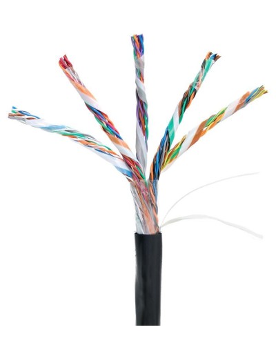 U/UTP 25pair, Cat5, Out, PE (EC-UU025-5-PE-BK-3). Кабель «витая пара» (LAN) для структурированных систем связи. NETLAN в Петропавловске-Камчатском