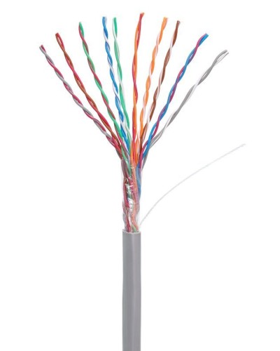 U/UTP 10pair, Cat5, In, PVC (EC-UU010-5-PVC-GY-3). Кабель «витая пара» (LAN) для структурированных систем связи. NETLAN в Петропавловске-Камчатском