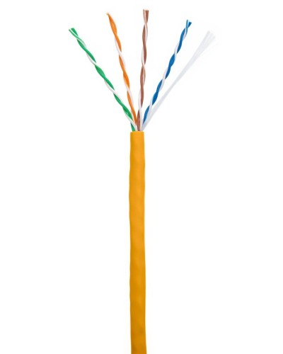 U/UTP 4pair, Cat5e, In, LSZH (EC-UU004-5E-LSZH-OR-1). Кабель «витая пара» (LAN) для структурированных систем связи. NETLAN в Петропавловске-Камчатском