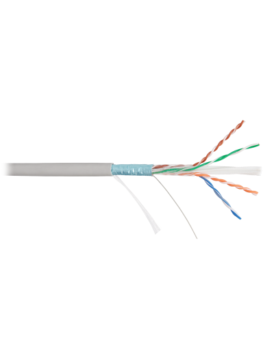 F/UTP 4pair, Cat6a, Solid, In, нг(А)-HF (NMC 4255C-GY). Кабель «витая пара» (LAN) для структурированных систем связи. NIKOMAX в Петропавловске-Камчатском