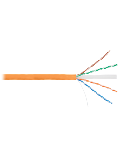 U/UTP 4pair, Cat6a, Solid, In, нг(А)-HF (NMC 9155C-OR). Кабель «витая пара» (LAN) для структурированных систем связи. NIKOMAX в Петропавловске-Камчатском
