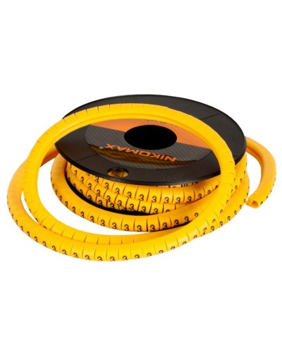 NMC-CMR-0-YL-500 (500шт). Маркер кабельный. NIKOMAX в Петропавловске-Камчатском