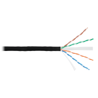 U/UTP 4pair, Cat6, Solid, Out, PVC (NMC 4155B-BK). Кабель «витая пара» (LAN) для структурированных систем связи. NIKOMAX