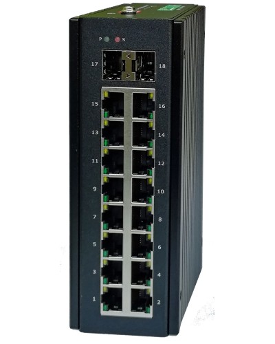 NIS-3200-216PSG (63P16SG2). Коммутатор неуправляемый с PoE. NSGate в Петропавловске-Камчатском