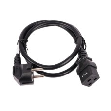 NTSS-PC19772 C19-Schuko проводник.:3х1.5мм2 3м 220/250В 16А черный. Кабель питания. NTSS