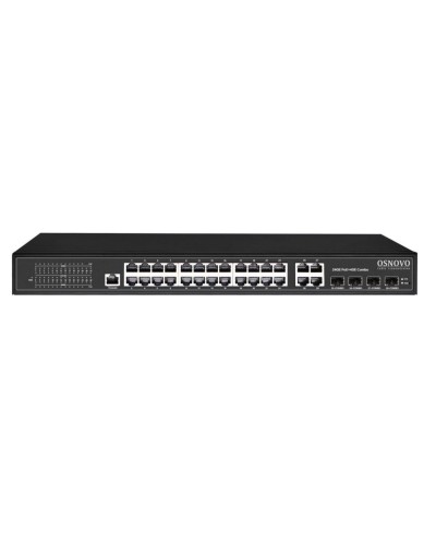 SW-8244/L(400W). Коммутатор 24-портовый  Gigabit Ethernet с PoE. OSNOVO в Петропавловске-Камчатском
