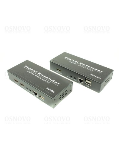 TLN-HiKM2+RLN-HiKM2. Удлинитель HDMI, ИК-сигнала, 2*USB. OSNOVO в Петропавловске-Камчатском