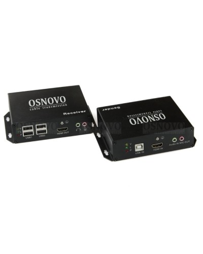 TLN-HiKMA/1+RLN-HiKMA/1. Удлинитель HDMI, USB, RS232, ИК-сигнала. OSNOVO в Петропавловске-Камчатском