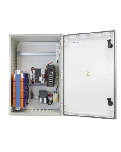 OSP-46TB1(SW-80802/ILS(port 90W)). Уличный коммутатор с PoE. OSNOVO в Петропавловске-Камчатском