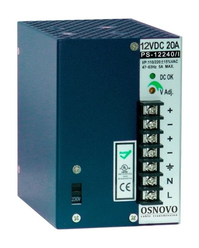 PS-12240/I. Блок питания промышленный. OSNOVO в Петропавловске-Камчатском