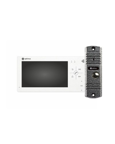 VM-7.0 (w)+ DS-700L (сереб.). Комплект видеодомофона. Optimus в Петропавловске-Камчатском