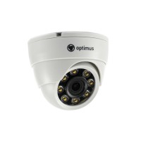IP-E022.1(2.8)PF_DP03. Видеокамера IP купольная. Optimus