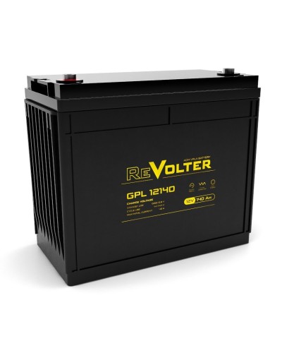 Revolter GPL 12140. Аккумулятор автомобильный герметичный свинцово-кислотный. Revolter в Петропавловске-Камчатском