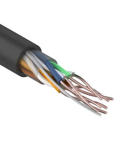 U/UTP 4PR 24AWG CAT5e 305м OUTDOOR REXANT (01-0045). Кабель «витая пара» (LAN) для структурированных систем связи. Rexant в Петропавловске-Камчатском
