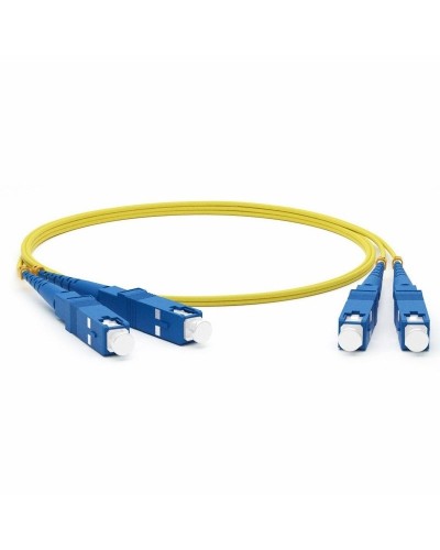 Патч-корд оптический соединительный (SM), 9/125 (OS2), SC/UPC-SC/UPC, (Duplex), LSZH, 1м (50-2011): Патч-корд оптический в Петропавловске-Камчатском