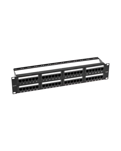 Панель коммутационная с кабельными органайзерами 19", 2U, 48 портов, UTP, RJ-45, CAT 5e REXANT PRO (02-0032): Патч-панель 19" в Петропавловске-Камчатском