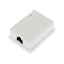 Розетка компьютерная внешняя, 2-порта FTP RJ-45 (8P8C), CAT 6 REXANT (03-0146): Розетка RJ-45