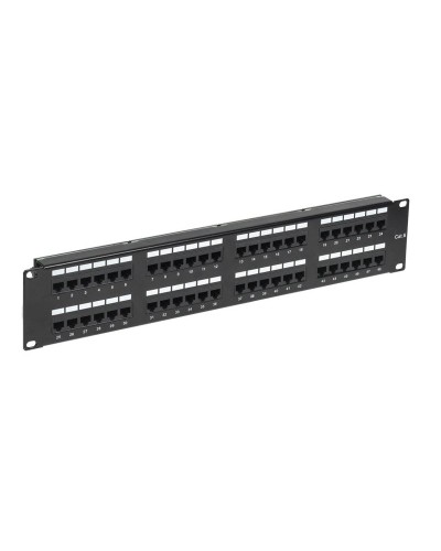 Панель коммутационная с кабельными органайзерами 19", 2U, 48 портов, RJ-45, CAT 6, UTP REXANT PRO (02-0232): Патч-панель 19" в Петропавловске-Камчатском