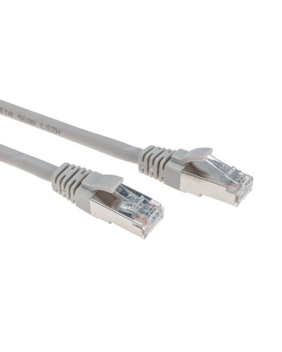 Патч-корд S/FTP CAT 6A (10G), RJ45-RJ45, 28AWG, LSZH, серый, 0.5м REXANT (02-0390-05). Патч-корд медный. Rexant в Петропавловске-Камчатском