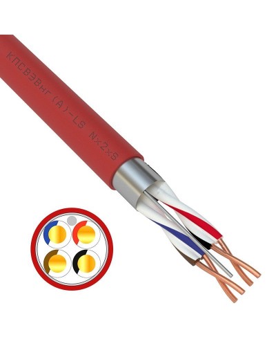 КПСВЭВнг(А)-LS 2х2х0,75 (01-4866-1)(REXANT). Кабель для систем пожарной и охранной сигнализации. Rexant в Петропавловске-Камчатском