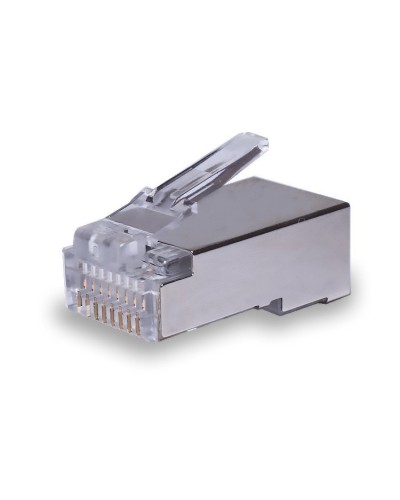 Коннекторы 8P8C FTP Cat.5e (RJ-45) (100шт) (10-0231). Разъем RJ-45. SUPRLAN в Петропавловске-Камчатском