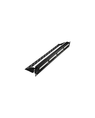 Патч-панель 19", 24хRJ-45, UTP, Cat.6, 1U (10-0427): Патч-панель 19'' в Петропавловске-Камчатском