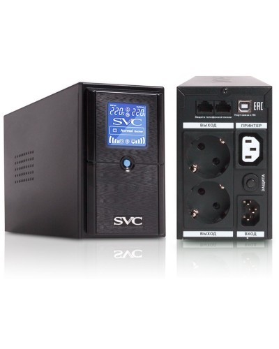 SVC V-800-L-LCD. Источник бесперебойного питания. SVC в Петропавловске-Камчатском