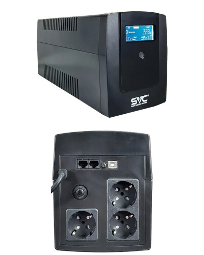 SVC V-1200-R-LCD. Источник бесперебойного питания. SVC в Петропавловске-Камчатском