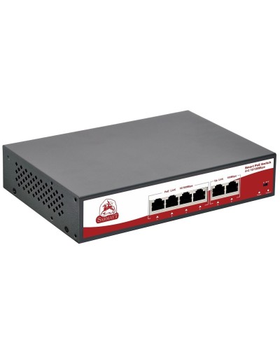 SR-PS0420FBL. Коммутатор с питанием по PoE. SarmatT в Петропавловске-Камчатском