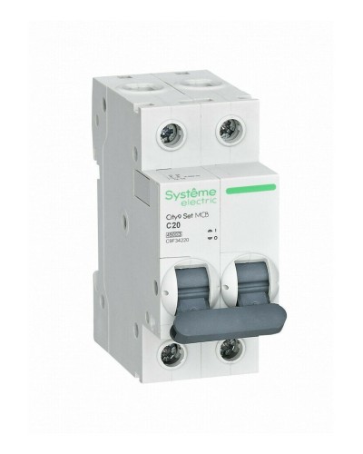 City9 Set 2P 20А 4.5kA С (C9F34220). Автоматический выключатель. Systeme Electric в Петропавловске-Камчатском