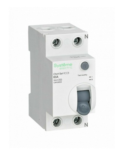 City9 Set 63А 2P 30мА AC 230В (C9R36263). Выключатель дифференциального тока. Systeme Electric в Петропавловске-Камчатском