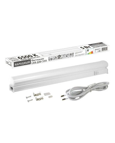 ДПО 2001 5 Вт, 6500К, IP40 (SQ0329-0112). Светильник LED. TDM ЕLECTRIC в Петропавловске-Камчатском