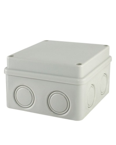 Коробка ОП 110х110х70мм, крышка на винтах, IP55, 8вх., без гермовводов (SQ1401-0814). Распаячная коробка. TDM ЕLECTRIC в Петропавловске-Камчатском