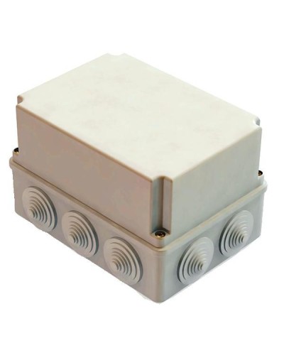Коробка ОП 190х140х120мм, крышка, IP55, 10 гермовводов (SQ1401-1246). Распаячная коробка. TDM ЕLECTRIC в Петропавловске-Камчатском