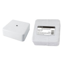 Коробка КР 75х75х28 ОП белая, IP40 (SQ1401-0905). Распаячная коробка. TDM ЕLECTRIC